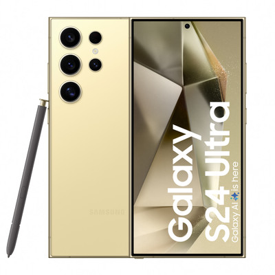 SAMSUNG Galaxy S24 Ultra 5G (Titanium Yellow, 512 GB)(12 GB RAM) deal from flipkart