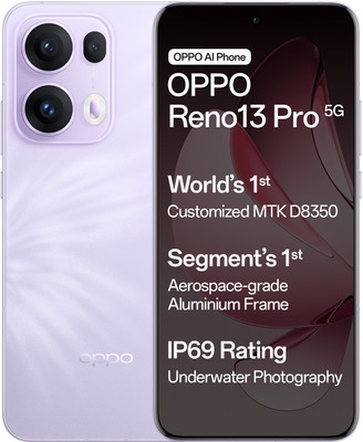 OPPO Reno13 Pro 5G (Mist Lavender, 256 GB)(12 GB RAM)