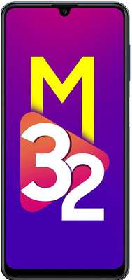 SAMSUNG Galaxy M32 (Light Blue, 64 GB)(4 GB RAM)