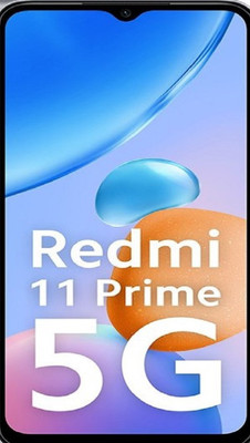 REDMI 11 Prime 5G (Chrome Silver, 128 GB) (6 GB RAM)