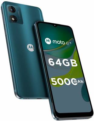 MOTOROLA e13 (Aurora Green, 64 GB)