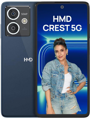 hmd Crest 5G (6GB RAM | 128GB ROM) (Midnight Blue, 128 GB)(6 GB RAM)