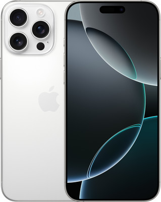 Apple iPhone 16 Pro Max (White Titanium, 256 GB)