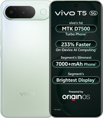 vivo T5 5G (Silver Green, 256 GB)(12 GB RAM)