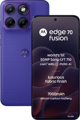 MOTOROLA Edge 70 Fusion (Pantone ORIENT BLUE, 512 GB)(12 GB RAM) product image