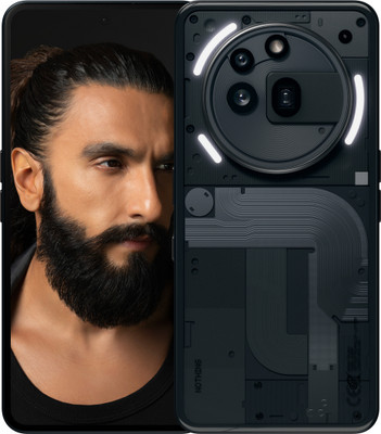 Nothing Phone (3a) Pro (Black, 128 GB)(8 GB RAM)