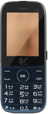 IAIR S9 Dual Sim Keypad Phone | 2800 mAH Battery & Big 2.4 Inch Display(Blue)