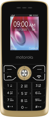 MOTOROLA A50G Dual Sim Keypad Phone|1750 mAh Battery|1.8inch Display|Expandable Upto 32GB(Gold)