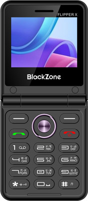BlackZone FLIPPER X Dual Screen 2.4 & 1.8 Inch Dual Micro SIM(Pink)