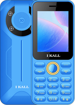 I Kall K444 Keypad Mobile Phone with 2.4inch Display, 2500mAh Battery(Blue)