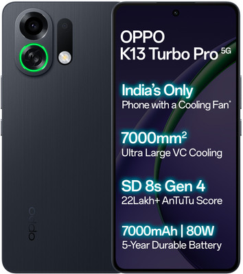 OPPO K13 Turbo Pro 5G (Midnight Maverick, 256 GB)(8 GB RAM)