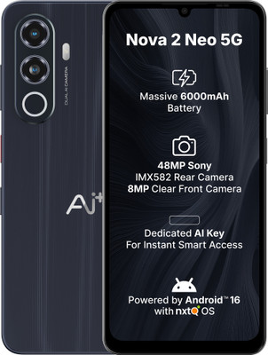 Ai+ Nova 2 Neo 5G (Black, 64 GB)(4 GB RAM)