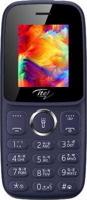 itel U30 keypad Mobile|1200 mAh battery|Expandable Storage Upto 32GB (Deep Blue, 32 MB)(32 MB RAM)