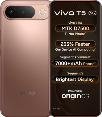 vivo T5 5G (Royal Bronze, 128 GB)(6 GB RAM)