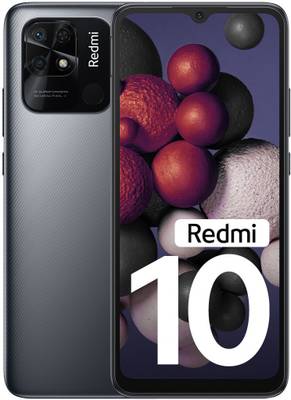 REDMI 10 (Midnight Black, 128 GB)  (6 GB RAM)