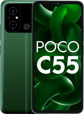 POCO C55 (Forest Green, 128 GB)(6 GB RAM)