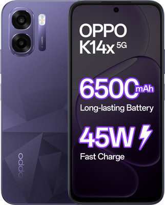 OPPO K14x 5G (Prism Violet, 128 GB)(6 GB RAM)