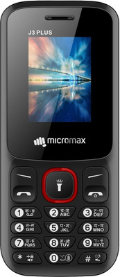 Micromax J3 PLUS(Black+Red)