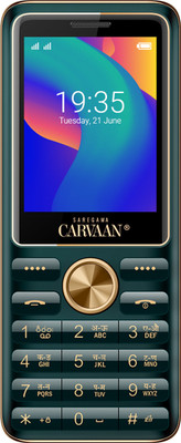 SAREGAMA Carvaan Keypad phone Telugu M21(Emerald Green)