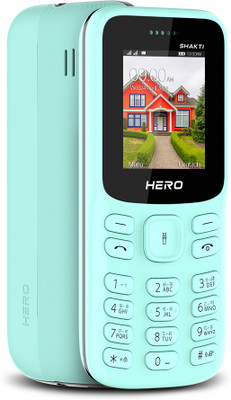 LAVA Hero Shakti Keypad Mobile|1.8 inch Big Display|Auto Call Recording|Wireless FM(Mint Green)