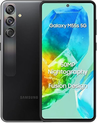 Samsung M55s (Thunder Black, 128 GB)(8 GB RAM)
