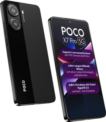 POCO X7 Pro 5G (Obsidian Black, 256 GB)(12 GB RAM)