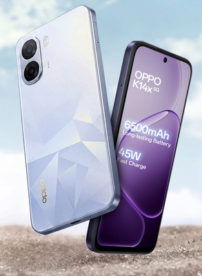 OPPO K14x 5G (Icy Blue, 128 GB)(6 GB RAM)