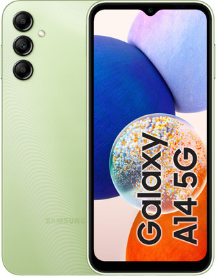 SAMSUNG Galaxy A14 5G (Light Green, 128 GB)(6 GB RAM)
