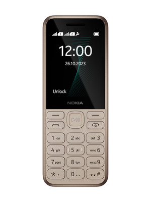 Nokia 130 Music Dual Sim with Music Player, Dedicated Music Buttons(Light Gold)