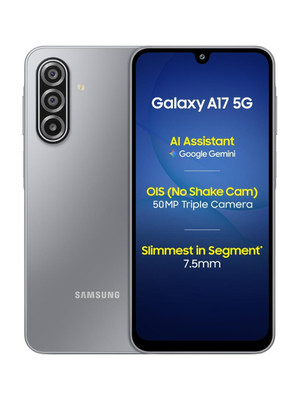 Samsung Galaxy A17 5G (Gray, 128 GB)(6 GB RAM)