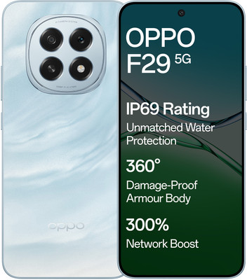 OPPO F29 5G (Glacier Blue, 256 GB)(8 GB RAM)