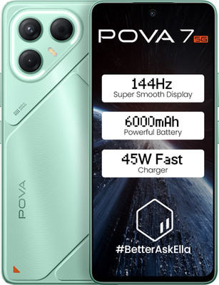 Tecno Pova 7 5G (Oasis Green, 128 GB)(8 GB RAM)