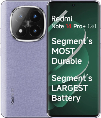 REDMI Note 14 Pro+ 5G (Phantom Purple, 512 GB)(12 GB RAM)