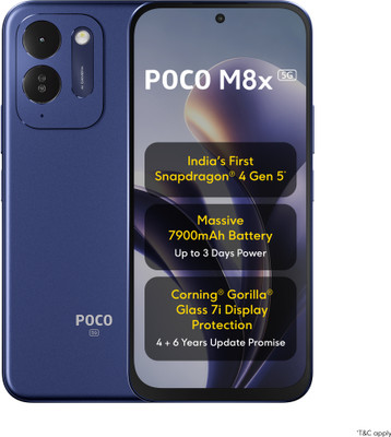 M8x 5G (Blue, 128 GB)(6 GB RAM)