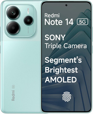 REDMI Note 14 5G (Ivy Green, 256 GB)(8 GB RAM)