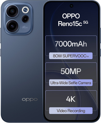 OPPO Reno15c 5G (Twilight Blue, 256 GB)(12 GB RAM)