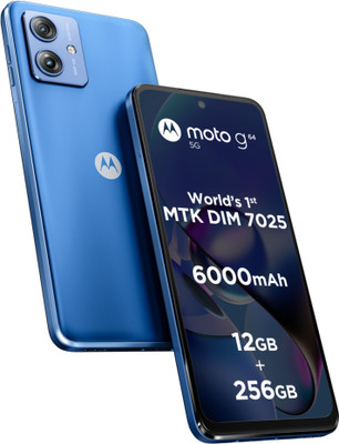 MOTOROLA Motorola g64 5G (Pearl Blue, 256 GB)(12 GB RAM)