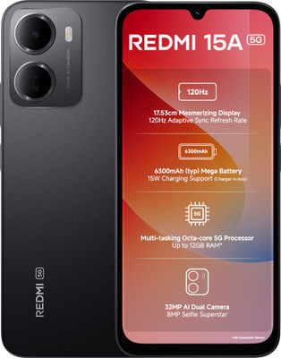 REDMI 15A (Ace Black, 128 GB)(6 GB RAM) Review (2026): Best Overall Value Phone in Its Segment?