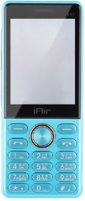 IAIR Y57 Dual Sim Keypad Phone | 2800 mAH Battery & Big 2.8 Inch Display(Mirror Blue)