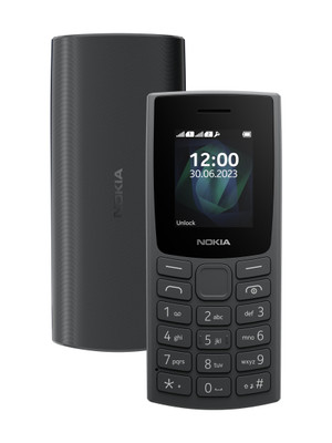 Nokia All-New 105 Single Sim Keypad Phone with Built-in UPI Payments(Charcoal)