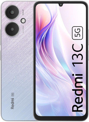 REDMI 13c 5G (Startrail Silver, 128 GB)(4 GB RAM)