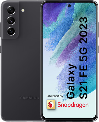 Samsung Galaxy S21 FE 5G with Snapdragon 888 (Graphite, 256 GB)(8 GB RAM)