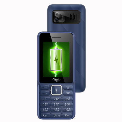 itel Power 440| 2500 mAh battery| Expandable Storage Upto 32GB(Deep Blue)