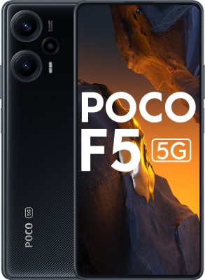 POCO F5 5G (Carbon Black, 256 GB)(8 GB RAM)