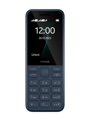 Nokia 130 Music Dual Sim with Music Player, Dedicated Music Buttons(Dark Blue)
