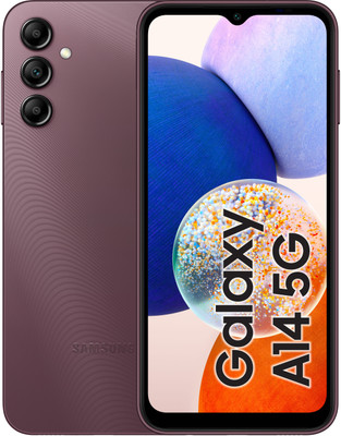 SAMSUNG Galaxy A14 5G (Dark Red, 128 GB)(6 GB RAM)