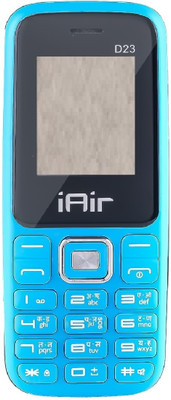 IAIR D23 Dual Sim Keypad Phone | 1200 mAH Battery & Big 1.88 Inch Display(Blue)