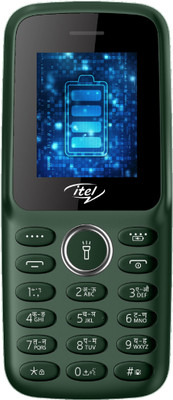 itel it2163s 4.5cm,1200mAh,BT Caller,12+1 Month Warranty with 111 Days Replacement(Dark Green)