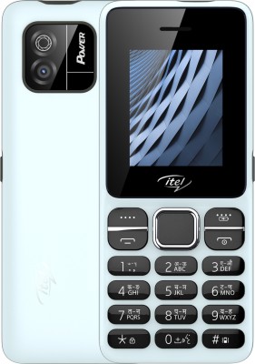 itel Power 120 | 2 inch Big Display | 2500 mAh Battery | Kingvoice(Light Blue)