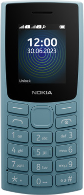 Nokia 110 Dual Sim, Keypad Mobile With Wireless FM Radio, Bluetooth And Rear Camera (Cloudy Blue) For Rs. 997 @ 50 %